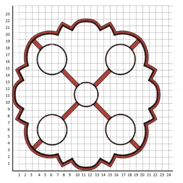 Decupator coroana de Advent 4